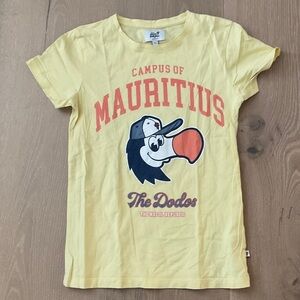 Kids Yellow Graphic Tee Mauritius